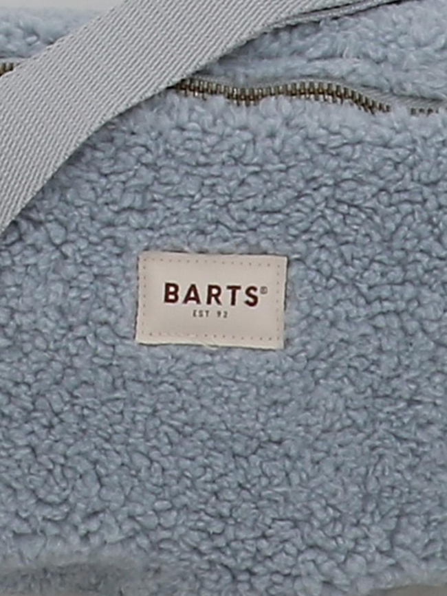 Sac banane en fausse fourrure teddy bugbane bleu femme - Barts