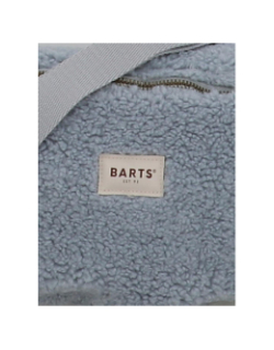 Sac banane en fausse fourrure teddy bugbane bleu femme - Barts