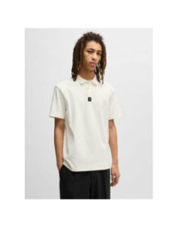 Polo à manches courtes deabono blanc homme - Hugo