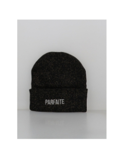 Bonnet pailleté parfaire noir femme - Stc