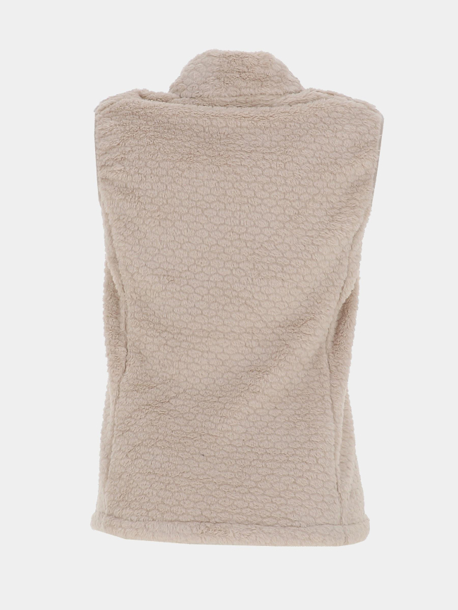 Veste polaire sans manches dobroll beige femme - Sun Valley