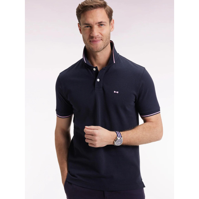 Polo à manches courtes harikoa bleu marine homme - Eden Park