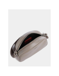 Sac bandoulière moon beige femme - Hugo