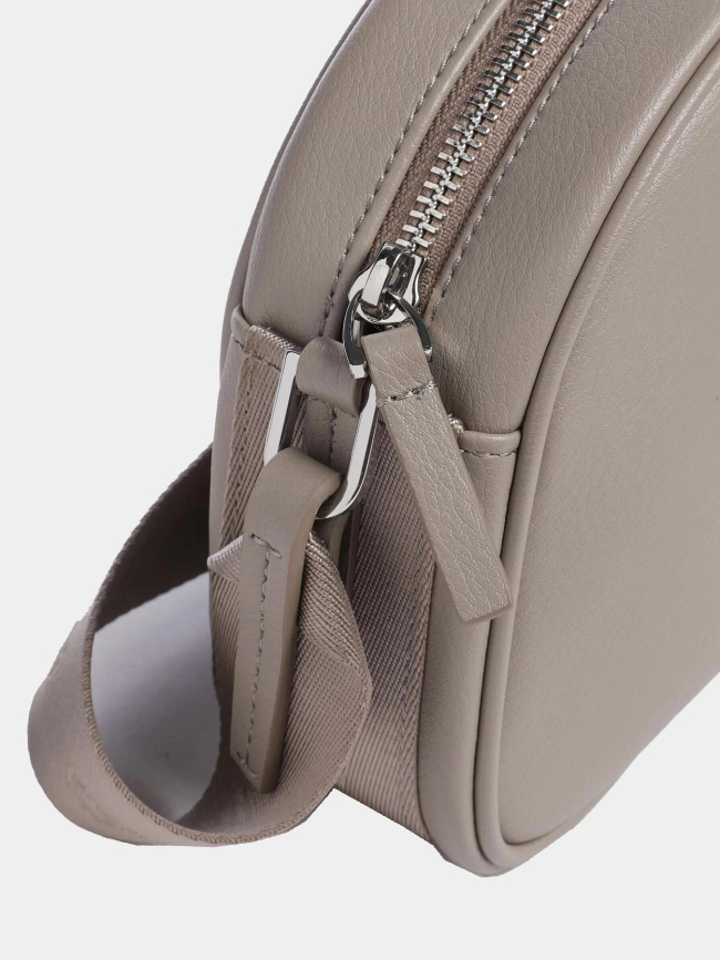 Sac bandoulière moon beige femme - Hugo