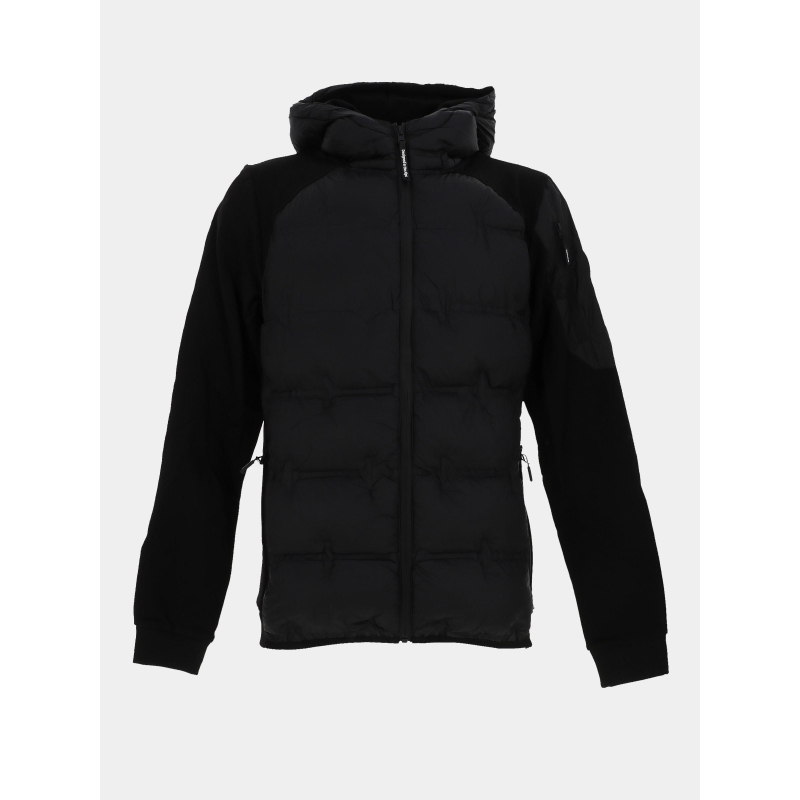 Veste à capuche isère noir homme - Helvetica