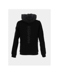 Veste à capuche isère noir homme - Helvetica