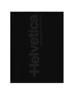 Veste à capuche isère noir homme - Helvetica