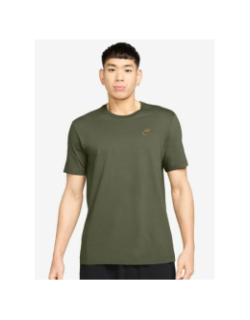 T-shirt à manches courtes nsw club logo kaki homme - Nike