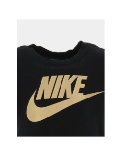 T-shirt à manches courtes futura evergreen noir doré enfant - Nike