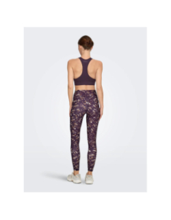 Brassière de sport daisy 2 violet femme - Only Play