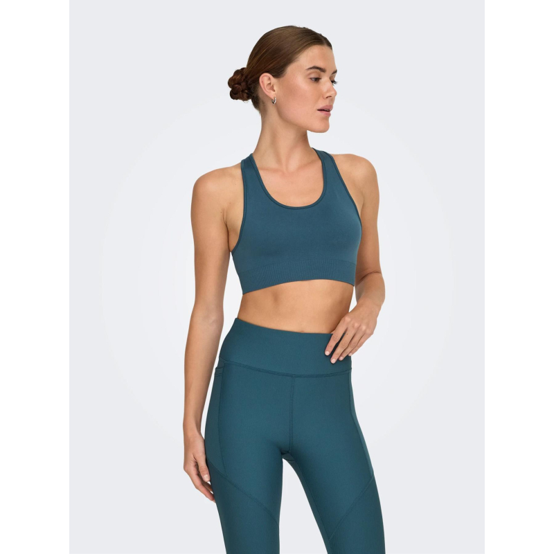 Brassière de sport daisy 2 stargazer bleu femme - Only Play