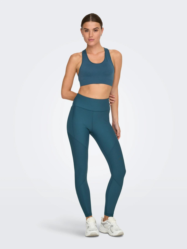 Brassière de sport daisy 2 stargazer bleu femme - Only Play