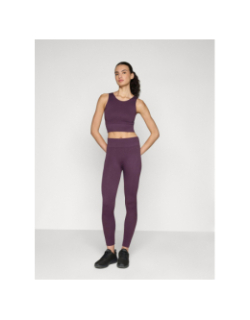 Legging côtelé jaia life violet femme - Only Play