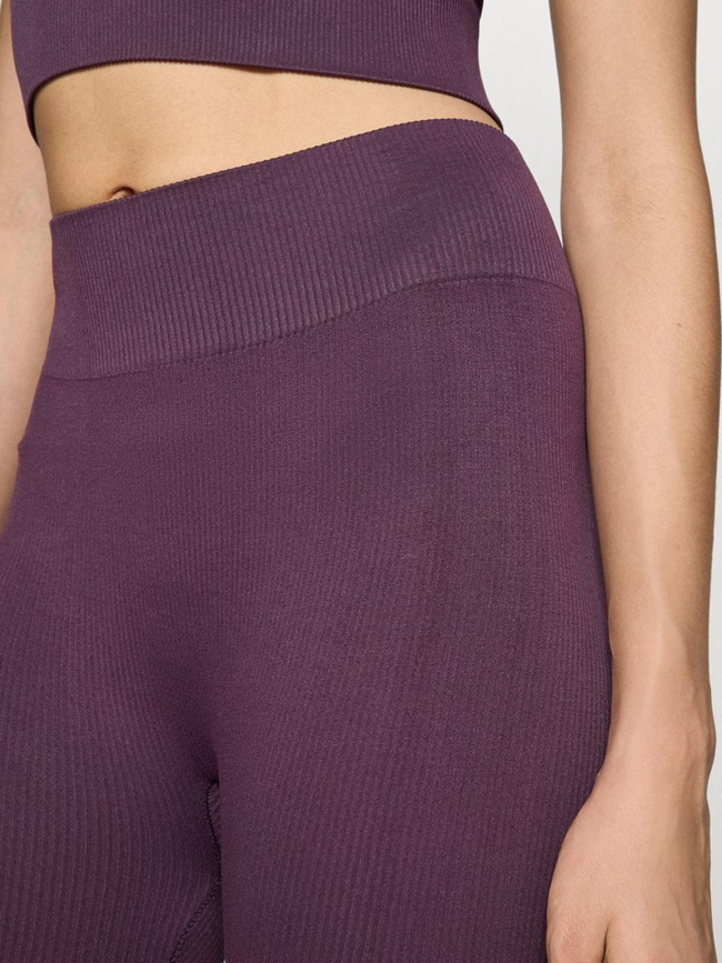 Legging côtelé jaia life violet femme - Only Play