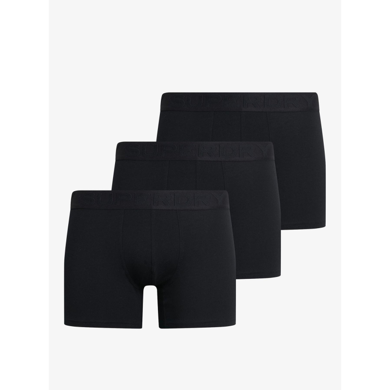3 boxers triple pack noir homme - Superdry