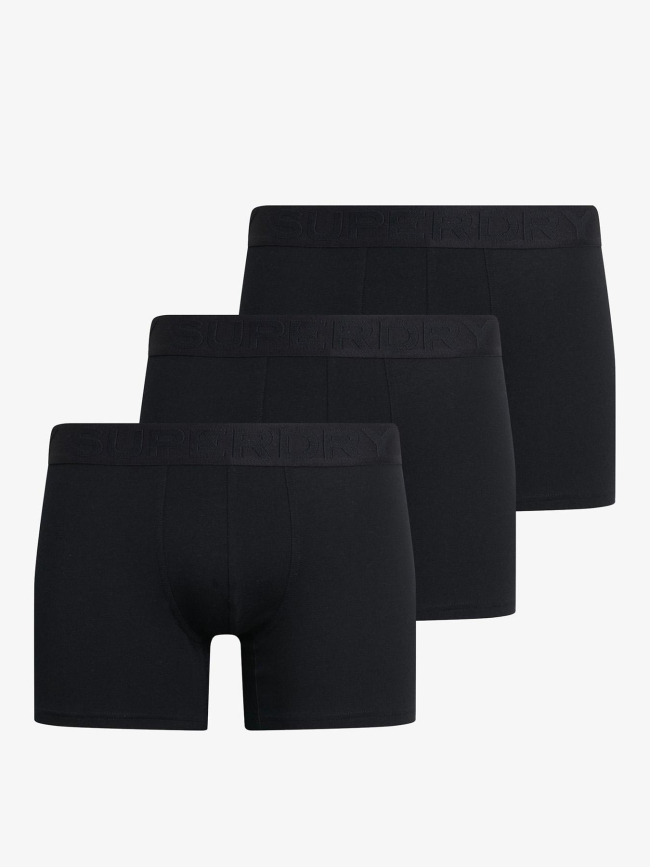 3 boxers triple pack noir homme - Superdry