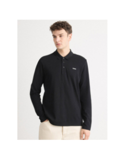 Polo à manches courtes donoslong noir homme - Hugo