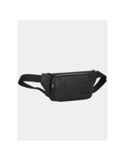 Sac ceinture à multiples logos reliefs noir homme - Hugo