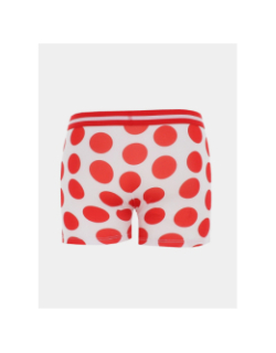 Boxer passion cyclisme rouge blanc homme - Stc