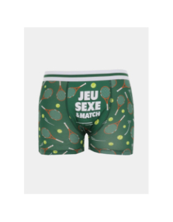 Boxer passion tennis vert homme - Stc