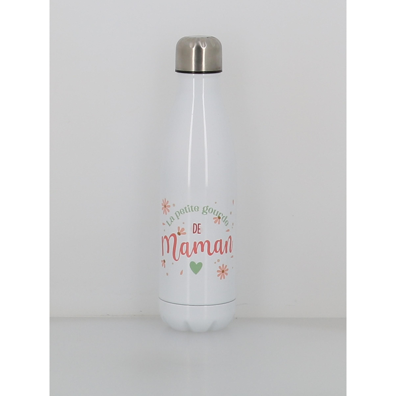 Gourde isotherme de maman blanc - Stc
