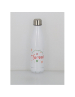 Gourde isotherme de maman blanc - Stc
