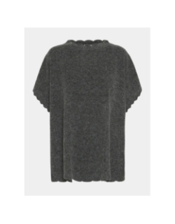 Pull iamacha gris anthracite femme - Ichi