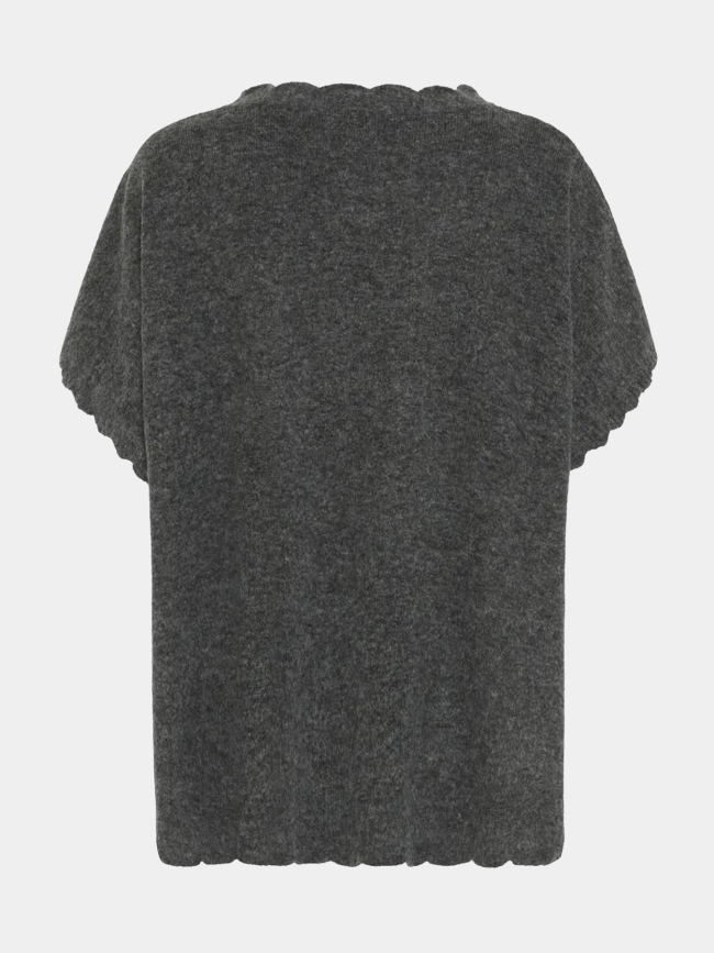 Pull iamacha gris anthracite femme - Ichi