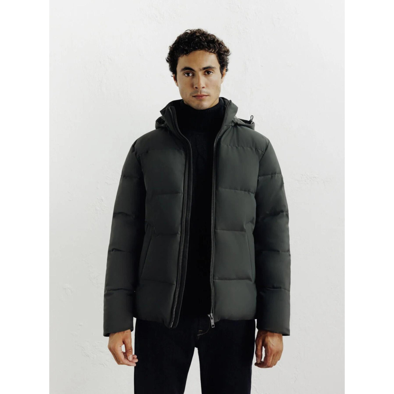 Doudoune courte à capuche redy kaki homme - Izac