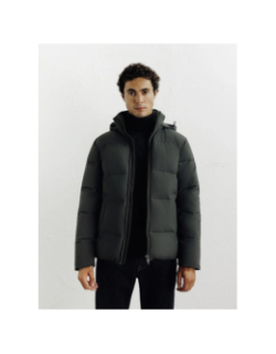 Doudoune courte à capuche redy kaki homme - Izac