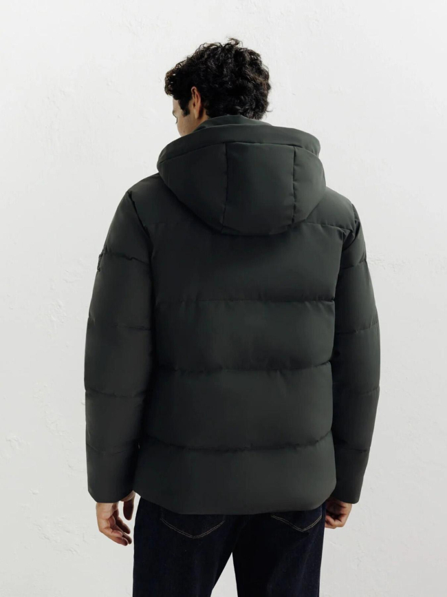 Doudoune courte à capuche redy kaki homme - Izac