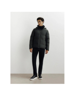 Doudoune courte à capuche redy kaki homme - Izac