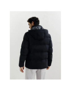 Doudoune courte à capuche redy noir homme - Izac