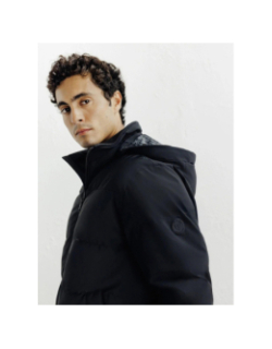 Doudoune courte à capuche redy noir homme - Izac