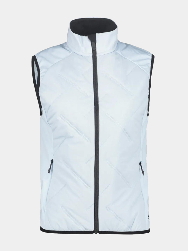 Veste de running sans manches merjala bleu ciel femme - Rukka