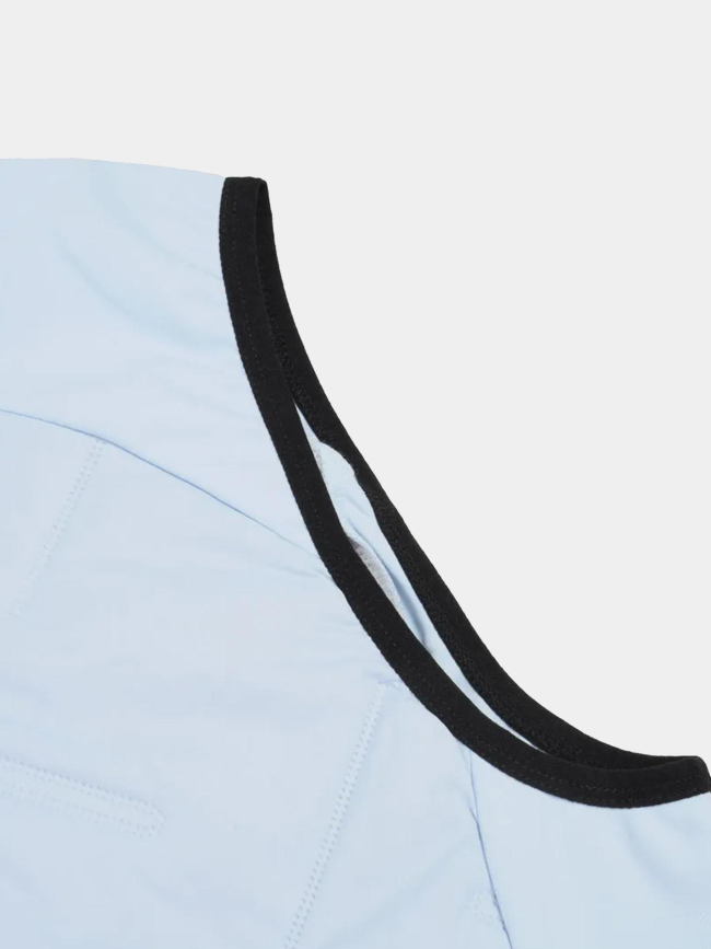 Veste de running sans manches merjala bleu ciel femme - Rukka