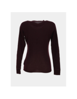 Baselayer de running tintto bordeaux femme - Rukka