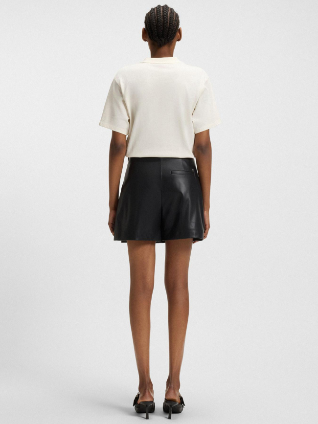 T-shirt à manches courtes vintage blanc femme - Hugo