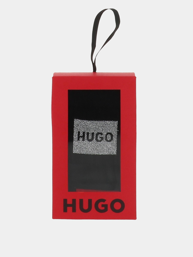 Coffret cadeau deux paires de chaussettes noir homme - Hugo