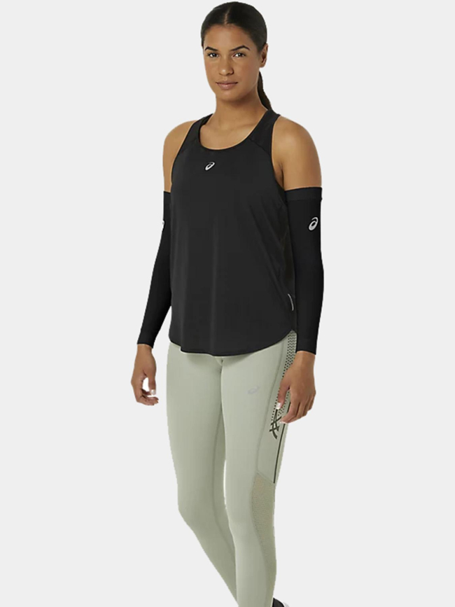 Paire de manchons de compression running noir adulte - Asics