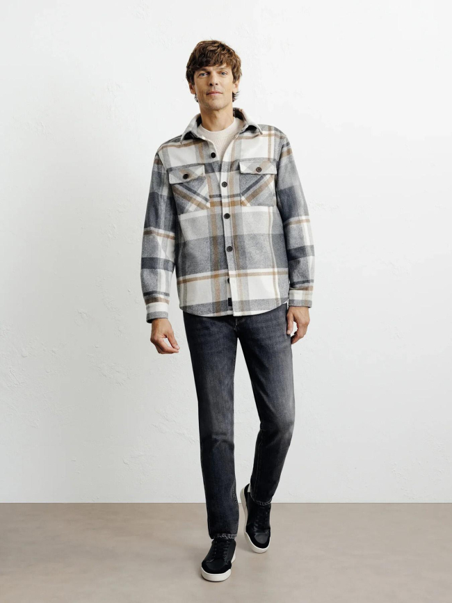 Surchemise klov gris homme - Izac