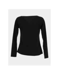 T-shirt de running à manches longues muotka noir femme - Rukka