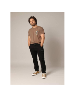Pantalon cargo danason noir homme - Deeluxe