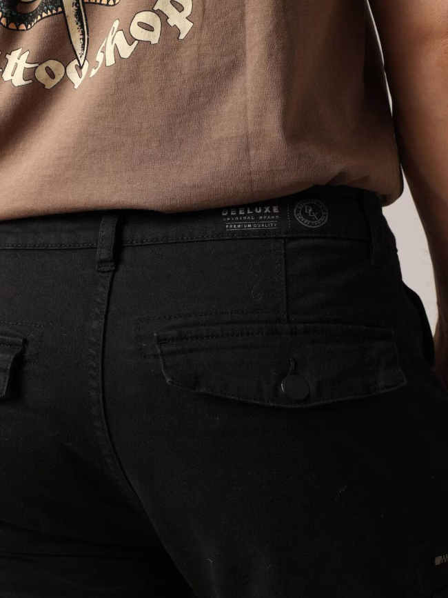 Pantalon cargo danason noir homme - Deeluxe