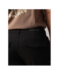 Pantalon cargo danason noir homme - Deeluxe