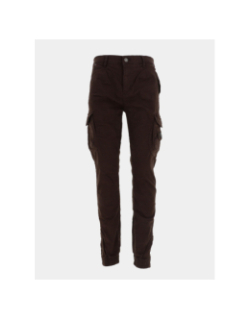 Pantalon cargo garden marron homme - Deeluxe