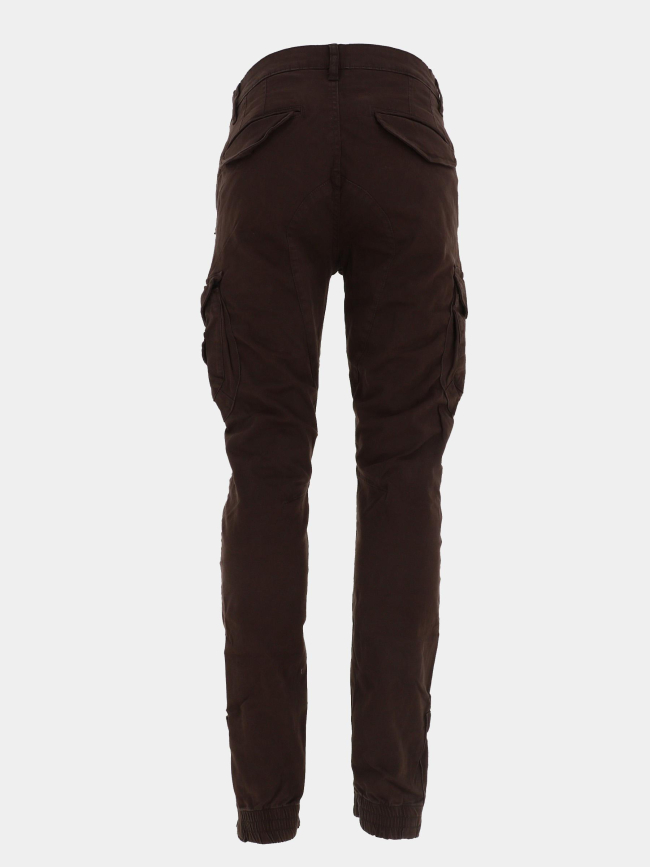 Pantalon cargo garden marron homme - Deeluxe