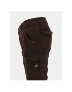 Pantalon cargo garden marron homme - Deeluxe