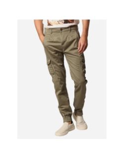 Pantalon cargo garden kaki homme - Deeluxe