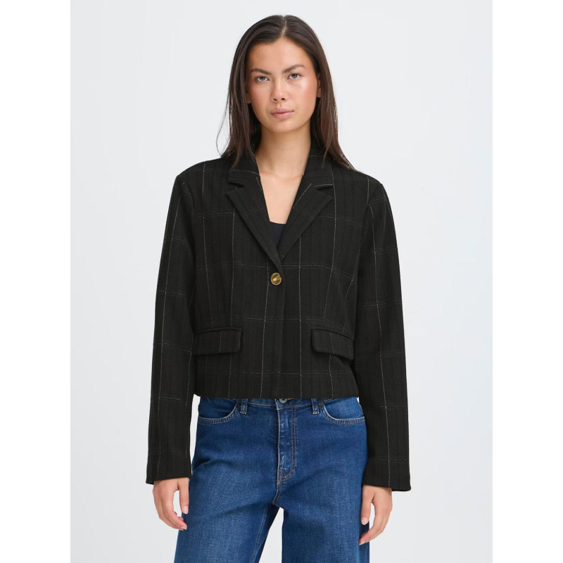 Veste blazer kate wooley noir femme - Ichi
